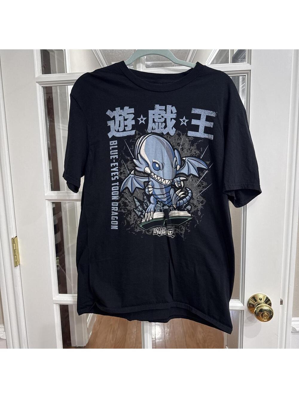 Men's Black and Navy Tshirt